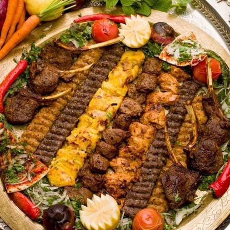 Mixed Kabob Platter