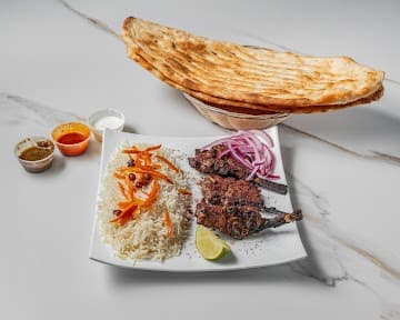 Chopan Kebob — Charcoal grilled rib kebob